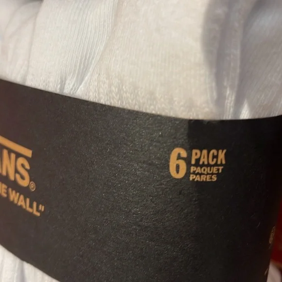 Vans Socks 6 pairs set CREW VANS.
"OFF THE WALL" White/Black 
NWT - Picture 13 of 16